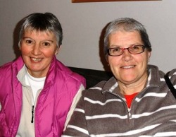Gwen Carlisle and Mags Southern, SAMS Mission partners working at St Andrew's College, Asuncion, Paraguay.